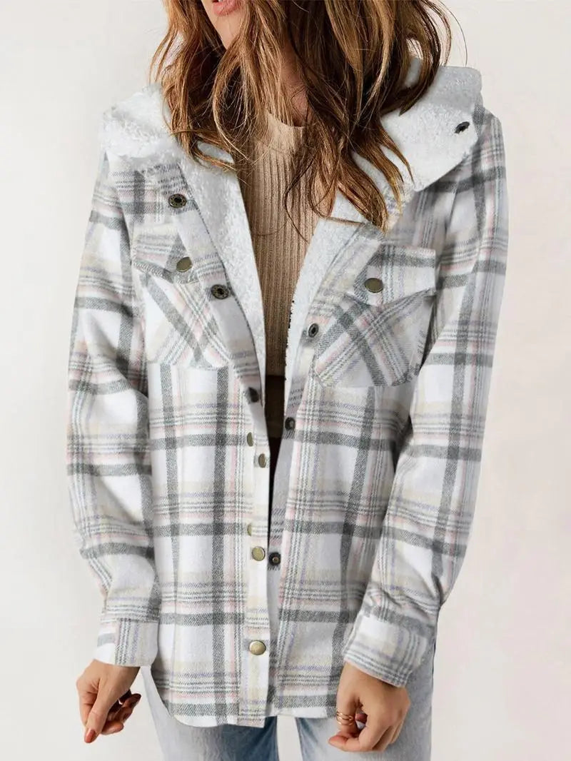 THE MARLOWE | PLAID COMFORT JACKET
