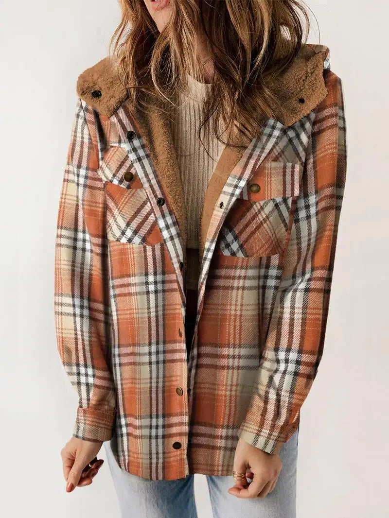 THE MARLOWE | PLAID COMFORT JACKET
