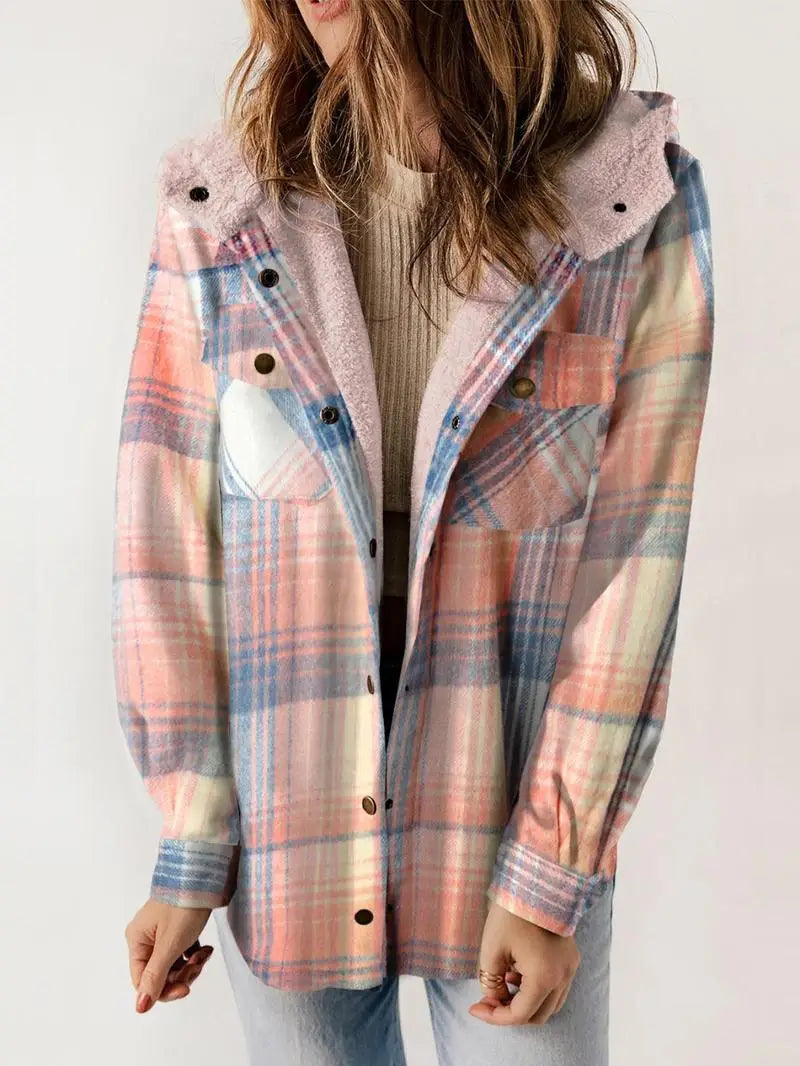 THE MARLOWE | PLAID COMFORT JACKET