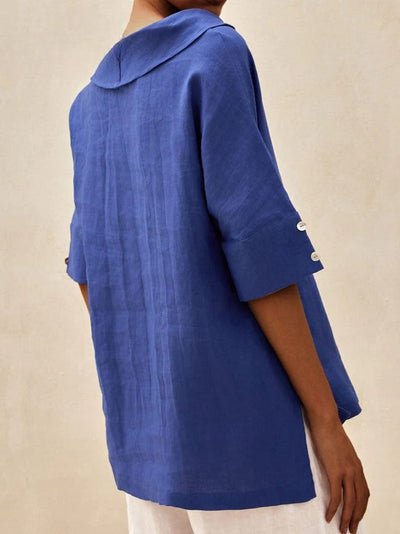 CASUAL V-NECK COTTON TOP