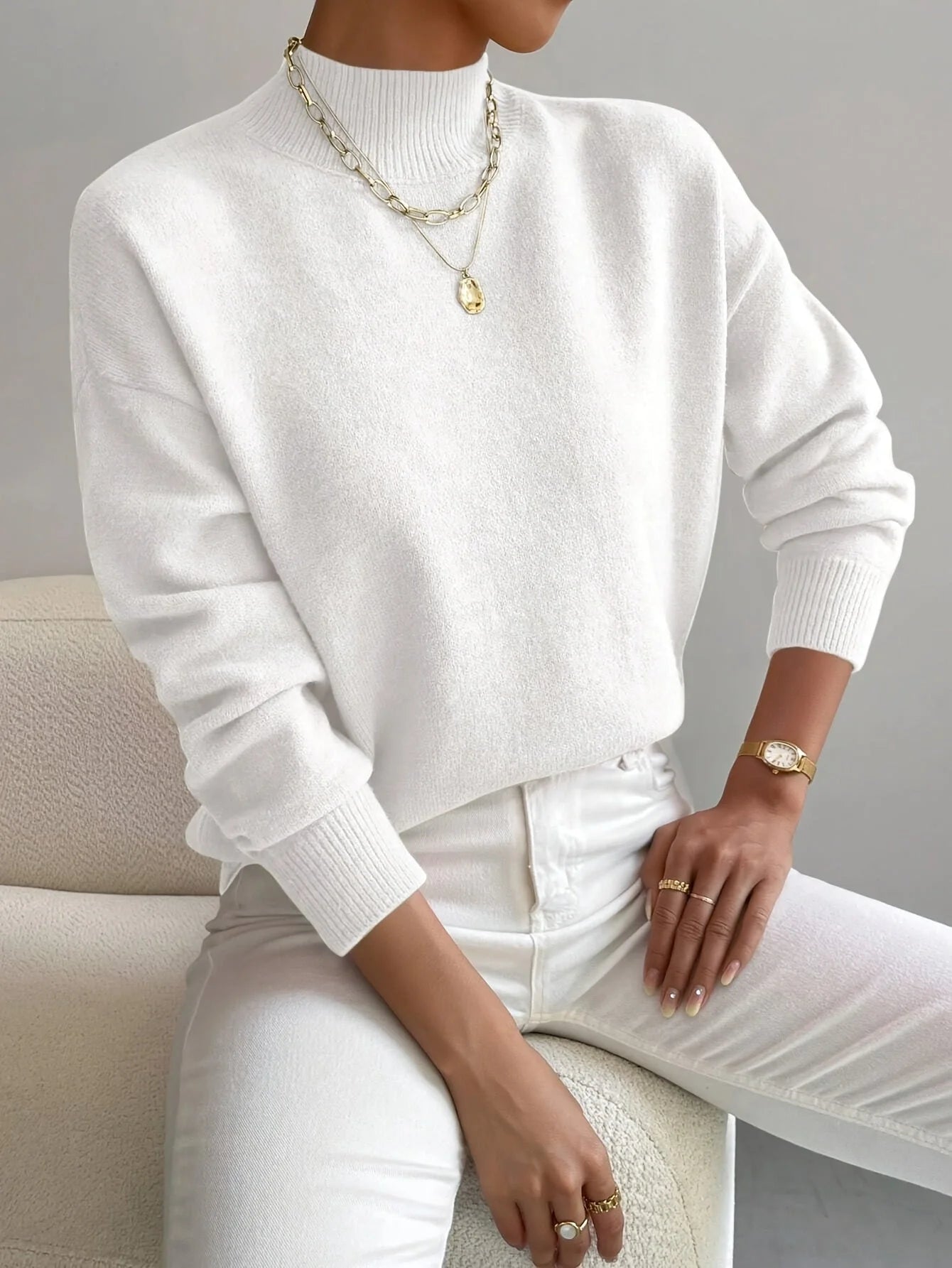 THE OLIVARA | KNIT SWEATER
