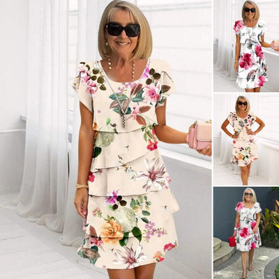 EVARA | DEWDROP FLORAL DRESS
