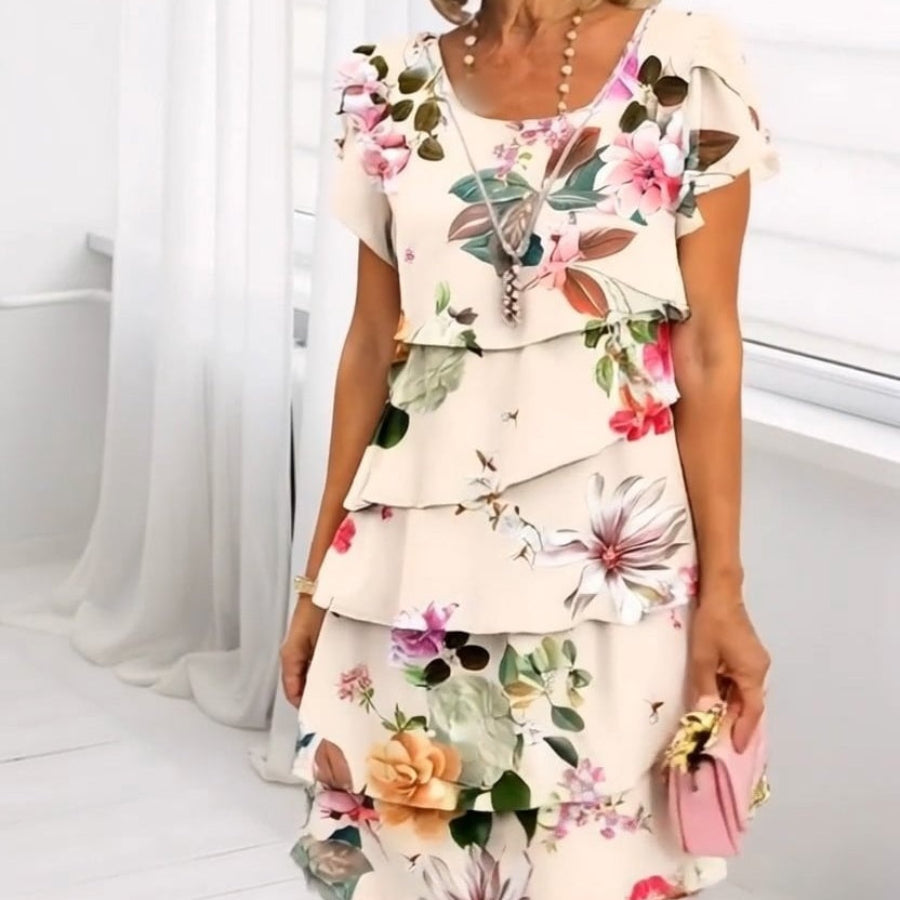 EVARA | DEWDROP FLORAL DRESS