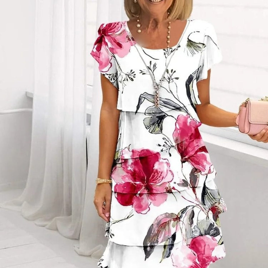 EVARA | DEWDROP FLORAL DRESS