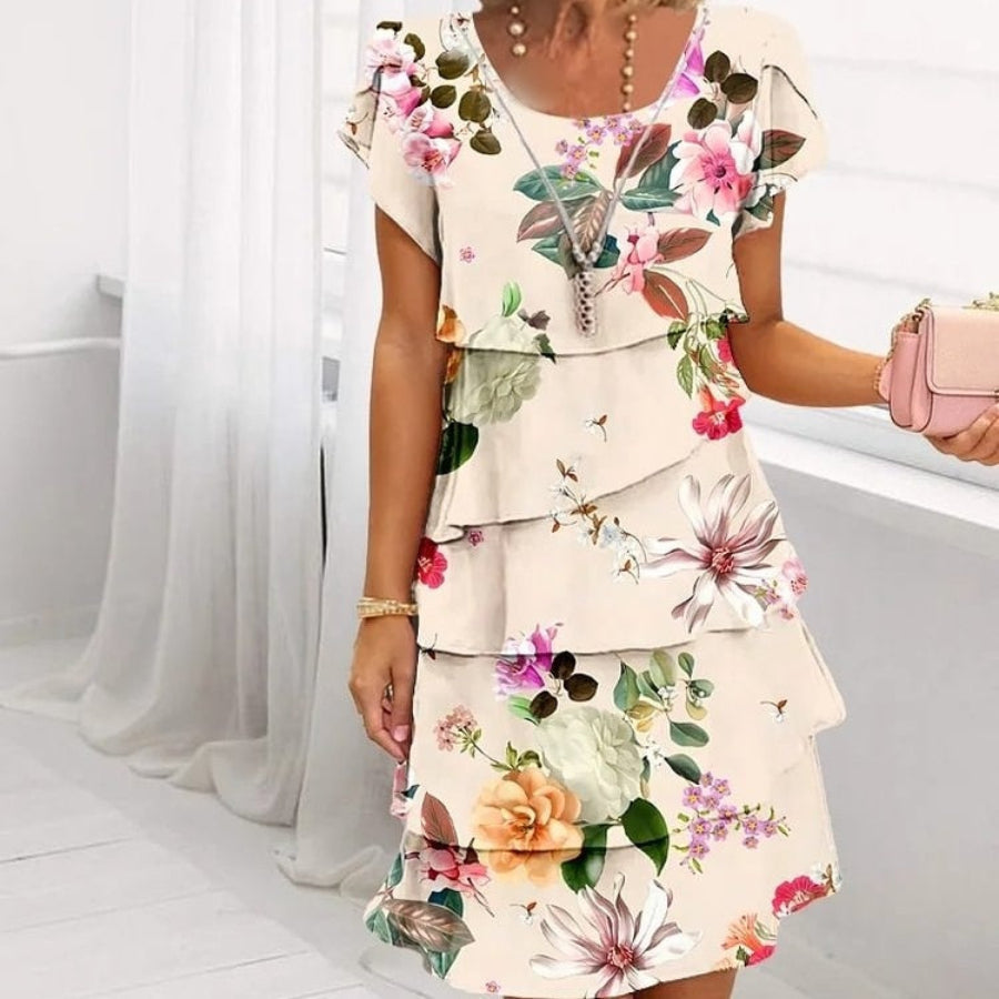 EVARA | DEWDROP FLORAL DRESS