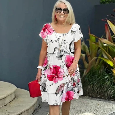 EVARA | DEWDROP FLORAL DRESS